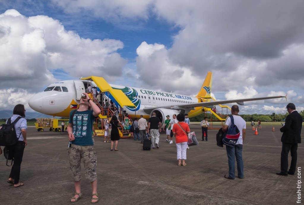 Sebu Pacific's airplane, Philippines