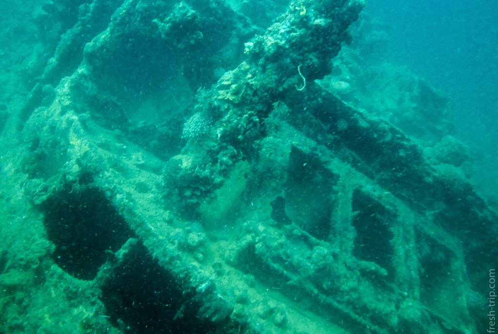 Корабль Tangat Gunboat Wreck, Филиппины
